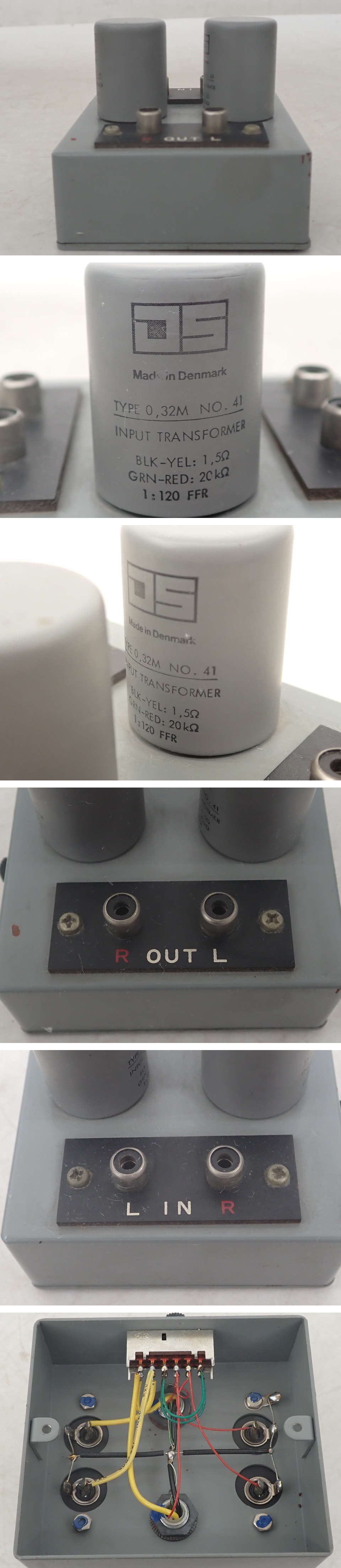 ortofon/Jorgen Schou MCカートリッジ用昇圧トランス STA-41 TYPE0.32M NO.41 オルトフォン ▽  6F220-3－日本代購代Bid第一推介「Funbid」