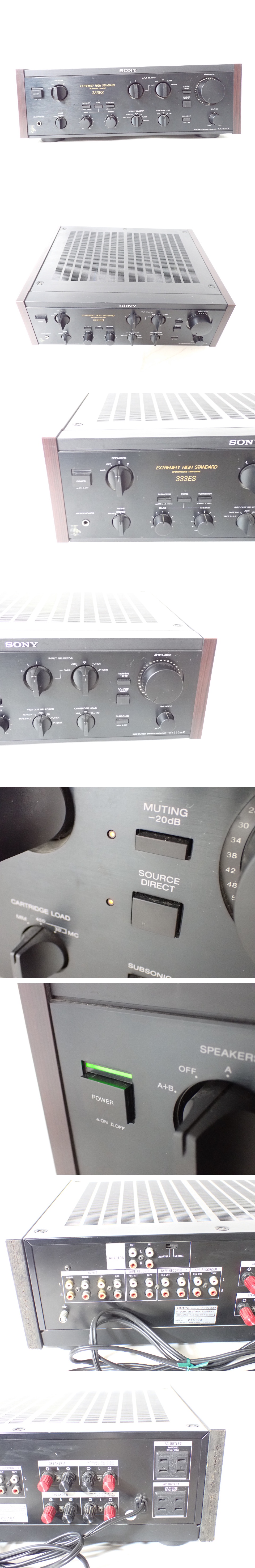 SONY ソニー プリメインアンプ TA-F333ESX ☆ 72C0E-3-【公式】